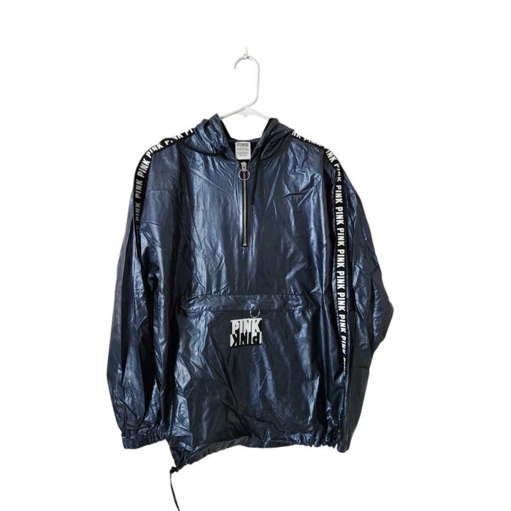 Pink Victorias secret iridescent windbreaker